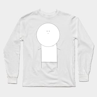 Norman is Small Face Long Sleeve T-Shirt